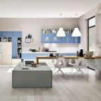 Cucina zenzero impiallacciata legno rovere Promozione Sicilia offerta sconti arredamento 3